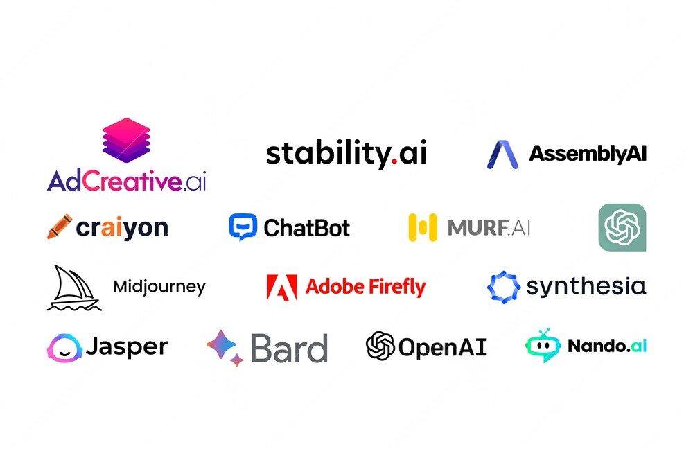AI tools logo Royalty Image