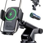 Car Mount with Wireless Charging