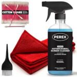 Microfiber Cloth + Screen Cleaning Spray